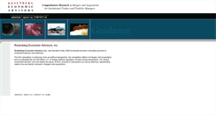 Desktop Screenshot of econadvisors.com